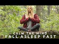 10 Min Guided Meditation For Sleep & Relaxation | Fall Asleep Fast With Soothing Rain Sounds