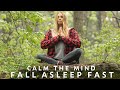 10 Min Guided Meditation For Sleep Relaxation Fall Asleep Fast With Soothing Rain Sounds
