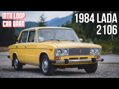 Lada 1300 SL (VAZ 2106/Riva) - Soviet Car In The US (Mountain Loop Car Barn)