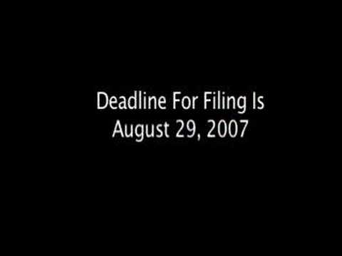Federal Form 95 Filing Explanation