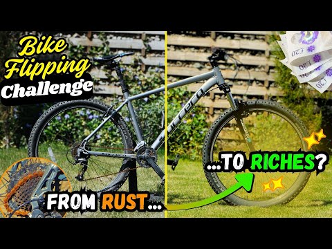 First Flip Profit? Rusty Mountain Bike Restoration and Flipping EP.2