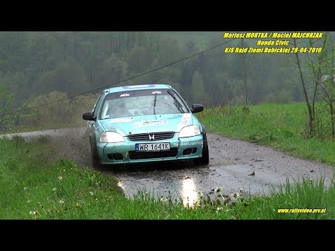 Mariusz MORTKA / Maciej MAJCHRZAK - Honda Civic - KJS Rajd Ziemi Dębickiej 28-04-2019