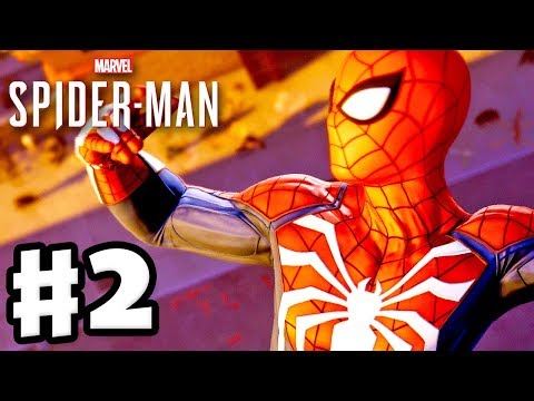 Spider-Man - PS4 Gameplay Walkthrough Part 2 - New Advanced Suit!