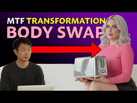 ChatGPT Transforms Man into Woman | Body Swap | SLOP MACHINE | MTF TG Transformation