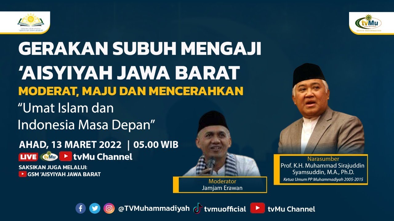 Umat Islam dan Indonesia Masa Depan (Gerakan Subuh Mengaji #73)