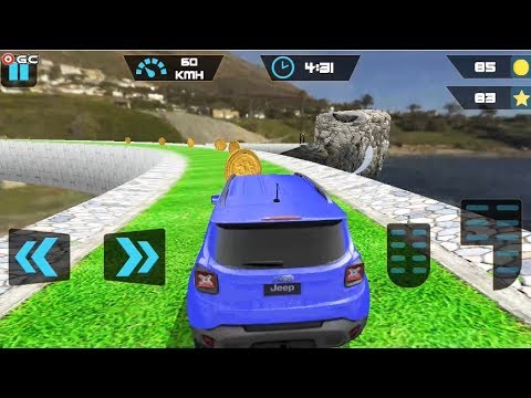 Real Offroad Jeep Driving Simulator 2019 - 4x4 SUV Impossible Race - Android Gameplay FHD #2