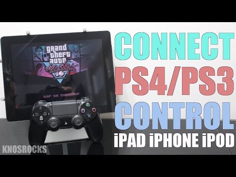 How To Use PS4 DualShock 4 / DS3 Controller To Play Games iOS 9.3.5 - 9 iPhone iPad iPod Touch