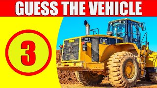 Guess the Vehicles in 3 SECONDS | 50 Random Vehicles | Game for Kids, Preschoolers, and Kindergarten