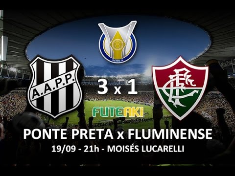 Melhores momentos Ponte Preta 3 x 1 Fluminense pela 27ª rodada do Brasileirão 2015
