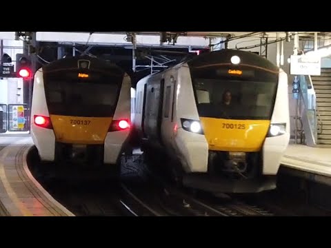 Trains at Farringdon, 01/05/2021 (4K UHD)