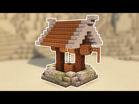 Simple Water Well 🌸 Minecraft Tutorial