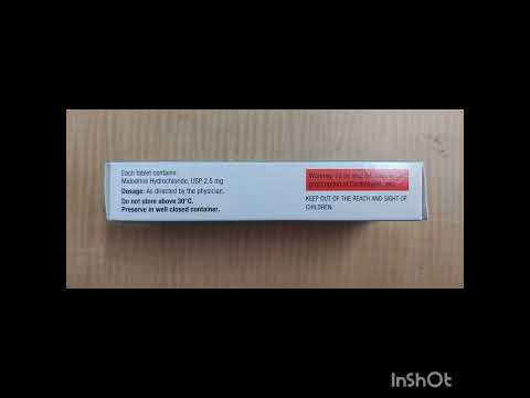 Inramed 5 mg ( Midodrine HCL ) Tablets USP