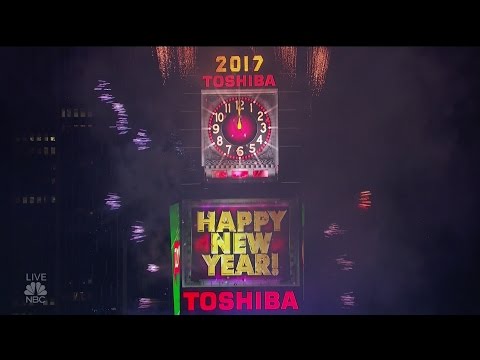 NBC 2017 "New Year’s Eve with Carson Daly" Ball Drop New York HD 1080p