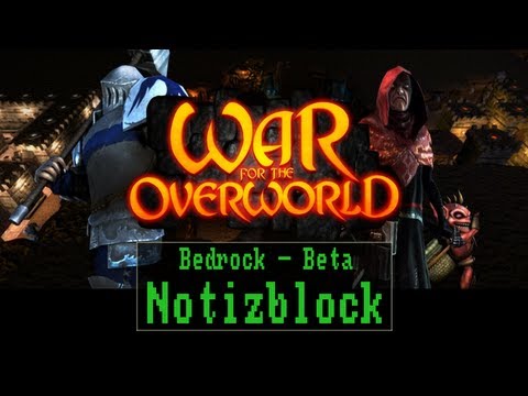 Notizblock: War for the Overworld - Bedrock Beta [Deutsch / Gameplay / Full HD]