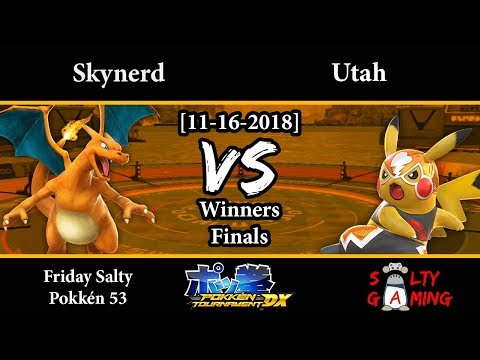 [2018-11-16] Pokkén - Skynerd (Charizard, Machamp, Decidueye) vs Utah (Pikachu Libre, Gardevoir) WF