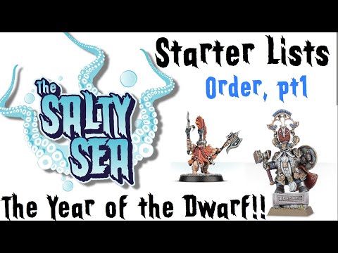 Warcry 2.0 - Order pt1- Starter Lists for Every Faction