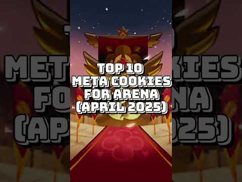 TOP 10 META COOKIES IN ARENA | #cookierunkingdom #crk