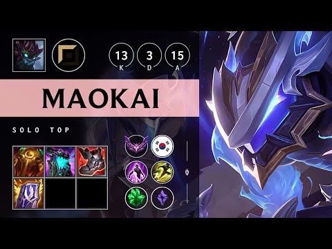 Maokai Top vs Jayce - KR Master Patch 25.21