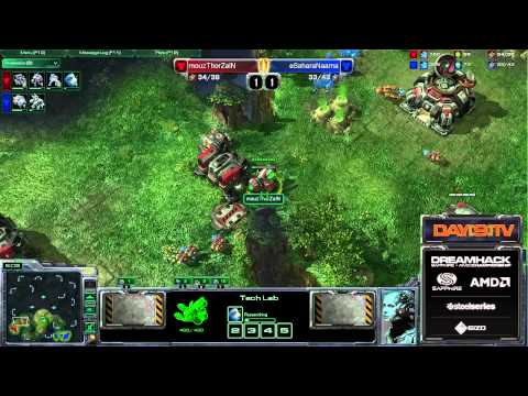 ThorZaIN (T) vs Naama (T) G3 Dreamhack Winter Group 4 - Day 2