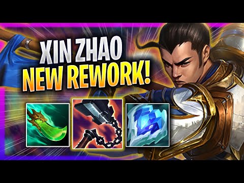 KOREAN CHALLENGER TRIES XIN ZHAO WITH NEW REWORK! - Challenger Plays Xin Zhao JUNGLE vs Taliyah!