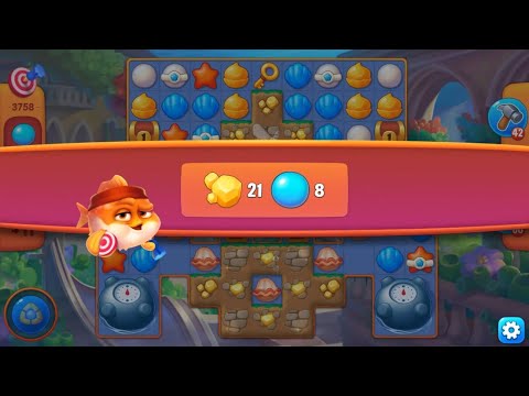 Fishdom. Chalenge Level 3758. HD Quality