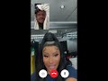 Nicki Minaj Rapping is Spanish | Nicki Minaj on FaceTime Call