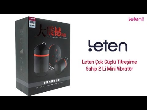 Leten Çok Güçlü Titreşime Sahip 2 Li Mini Vibratör