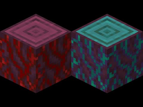 [Check Description] Simple and Compact Fungus Stem Farm Tutorial | Minecraft - Java 1.16+