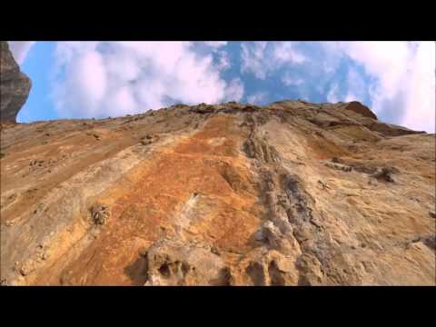 First Person Climbing - Tears of Freedom (7a+/40m) - Sicily [HD]