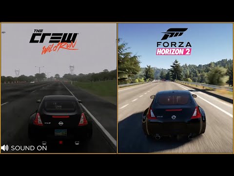 The Crew: Wild Run vs Forza Horizon 2 | Nissan 370Z (Z34) Comparison