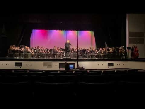 DeLand HS Symphonic Band District Concert MPA 2022 - As Summer Was Just Beginning