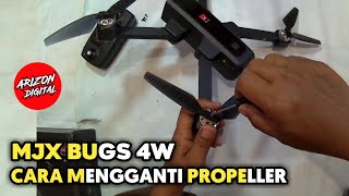 Tutorial Mengganti Propeller / Baling Baling MJX Bugs 4W | Video Untuk Pemula
