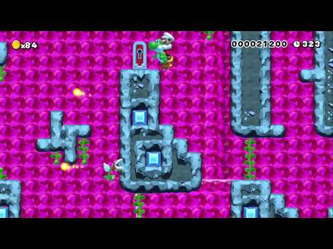 3-3 Exploring the Icewater Cove by Marsford - SUPER MARIO MAKER - NO COMMENTARY 1az