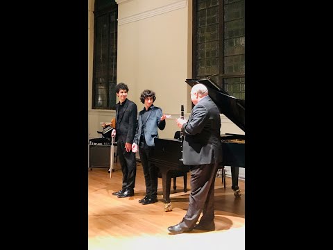 Paul Schoenfield Trio / Vadim Lando, Itamar Zorman, and Maxim Lando