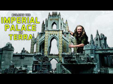 The BIGGEST wargaming board in YouTube History! Imperial Palace on Terra Warhammer Scenery