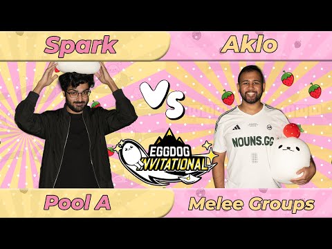 Spark (Sheik) vs Aklo (Fox) - Eggdog Invitational 2024 - Melee Singles: Group A