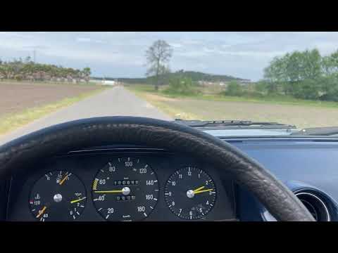 Another Mercedes W123 300D acceleration test (0-130 kph)