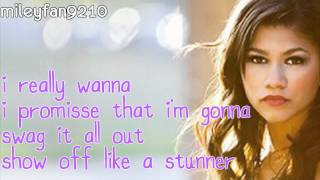 Zendaya Coleman - Swag It Out (lyrics)