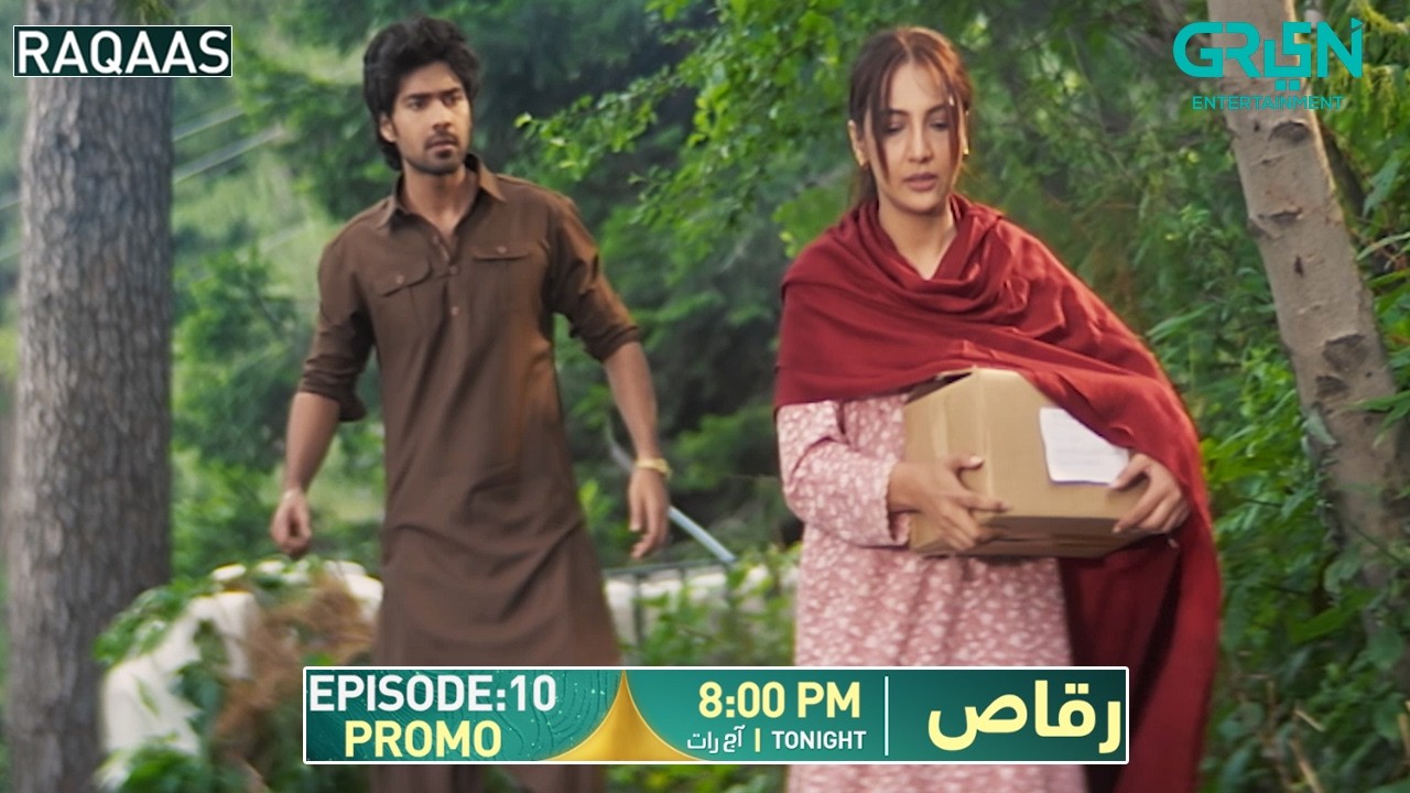 Raqaas Episode 10 Promo | Tonight At 8:00 PM | Danyal Zafar - Komal Meer | Green TV Entertainment
