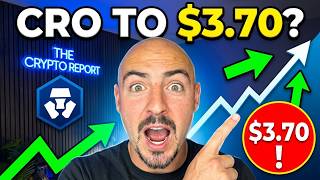 CRO Coin To $3.70 (THIS IS BIG NEWS FOR CRYPTO.COM)