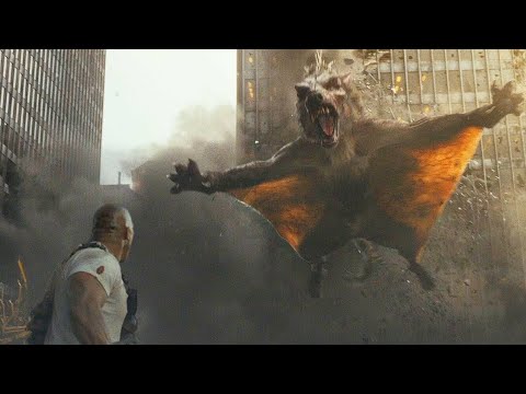 George vs Ralph vs Lizzie - Final Battle Scene | Rampage (2018) Movie CLIP HD