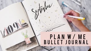 PLAN WITH ME | September 2017 | Bullet Journal | ANN LE