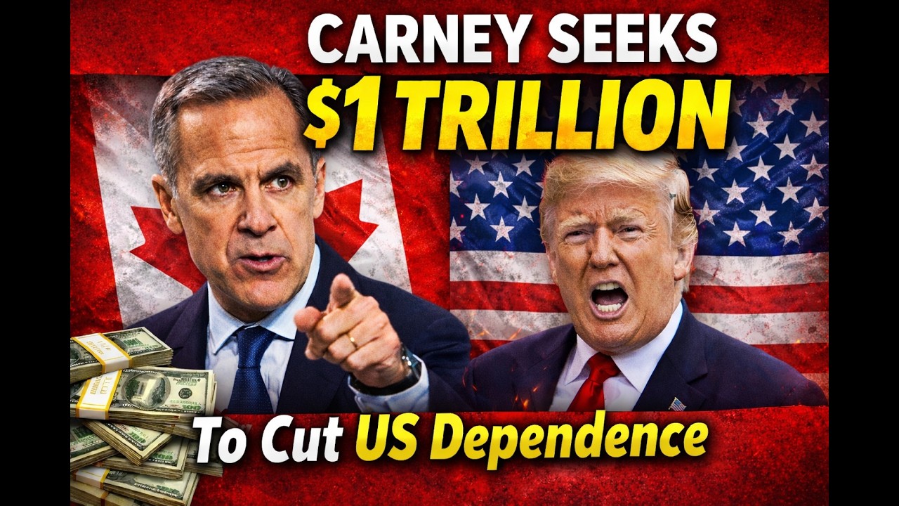 “$1 Trillion Shock: Mark Carney Moves to Cut US Dependence Amid Donald Trump Trade War”
