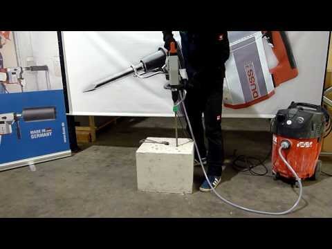 DUSS PX48 met SDS-Max Stofafzuiging