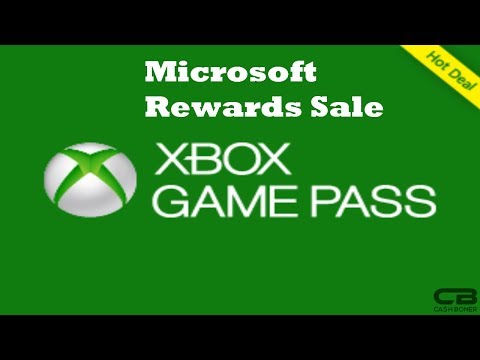 Xbox Game Pass Sale on Microsoft Rewards & Tips