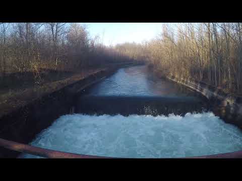 Ponte sul canale della centrale termoelettrica di Turbigo