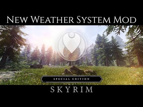 SPECTACULAR NEW WEATHER SYSTEM MOD - MYTHICAL AGES | Skyrim SE Ultra ENB Graphics
