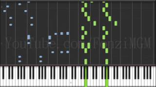 [Ajin OP] "Yoru wa Nemureru kai?" - flumpool (Synthesia Piano Tutorial) [w/ Free MIDI + Sheets DL]