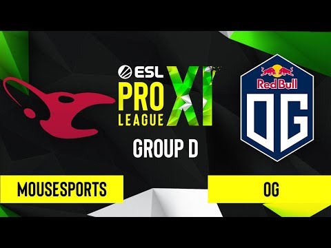 CSGO - mousesports vs. OG [Inferno] Map 3 - ESL Pro League Season 11 - Group D