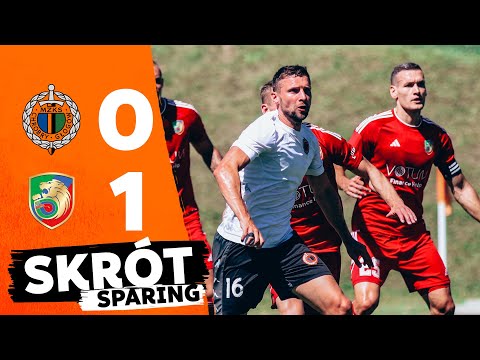 SPARING: Chrobry Głogów - Miedź Legnica 0:1 | skrót